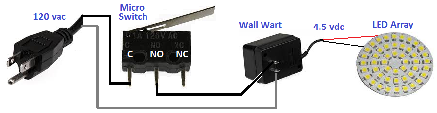 Open Garage Door Indicator Schematic Diagram