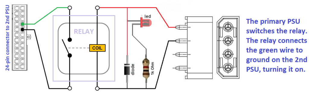 schematic remote 2nd PSU